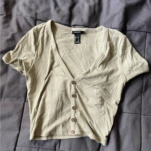 Forever 21 Button Top